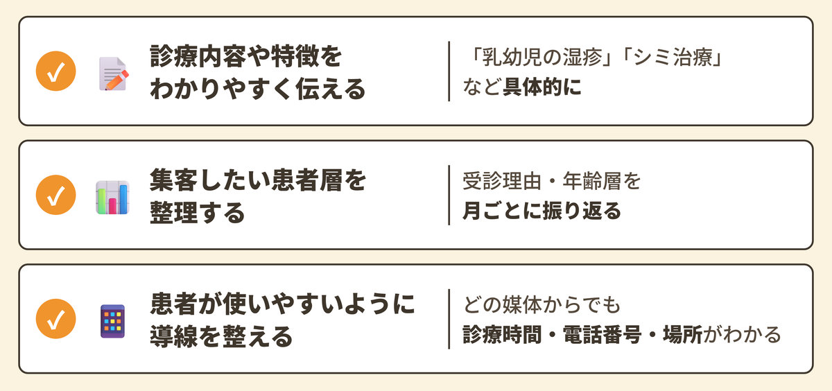 皮膚科の集客で押さえておきたい注意点