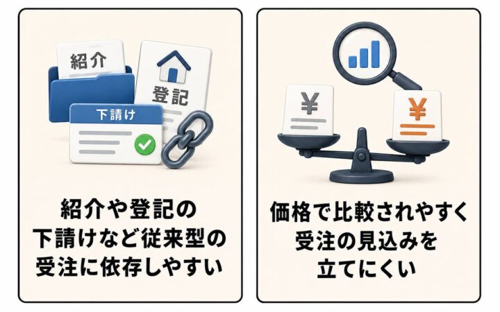 司法書士の集客が課題になりやすい背景